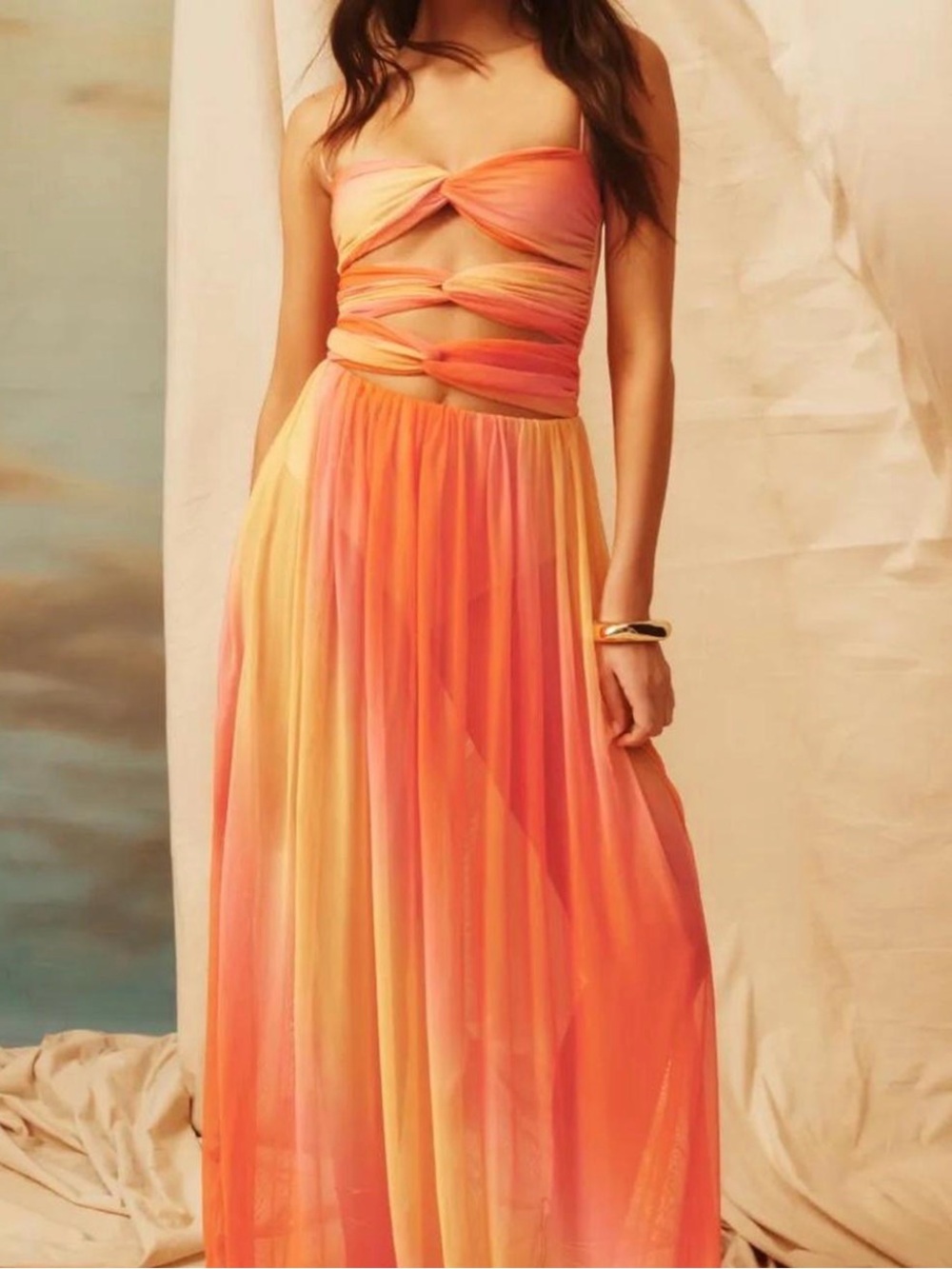 Agua Bendita x Rent the Runway Meeg Maxi Dress!